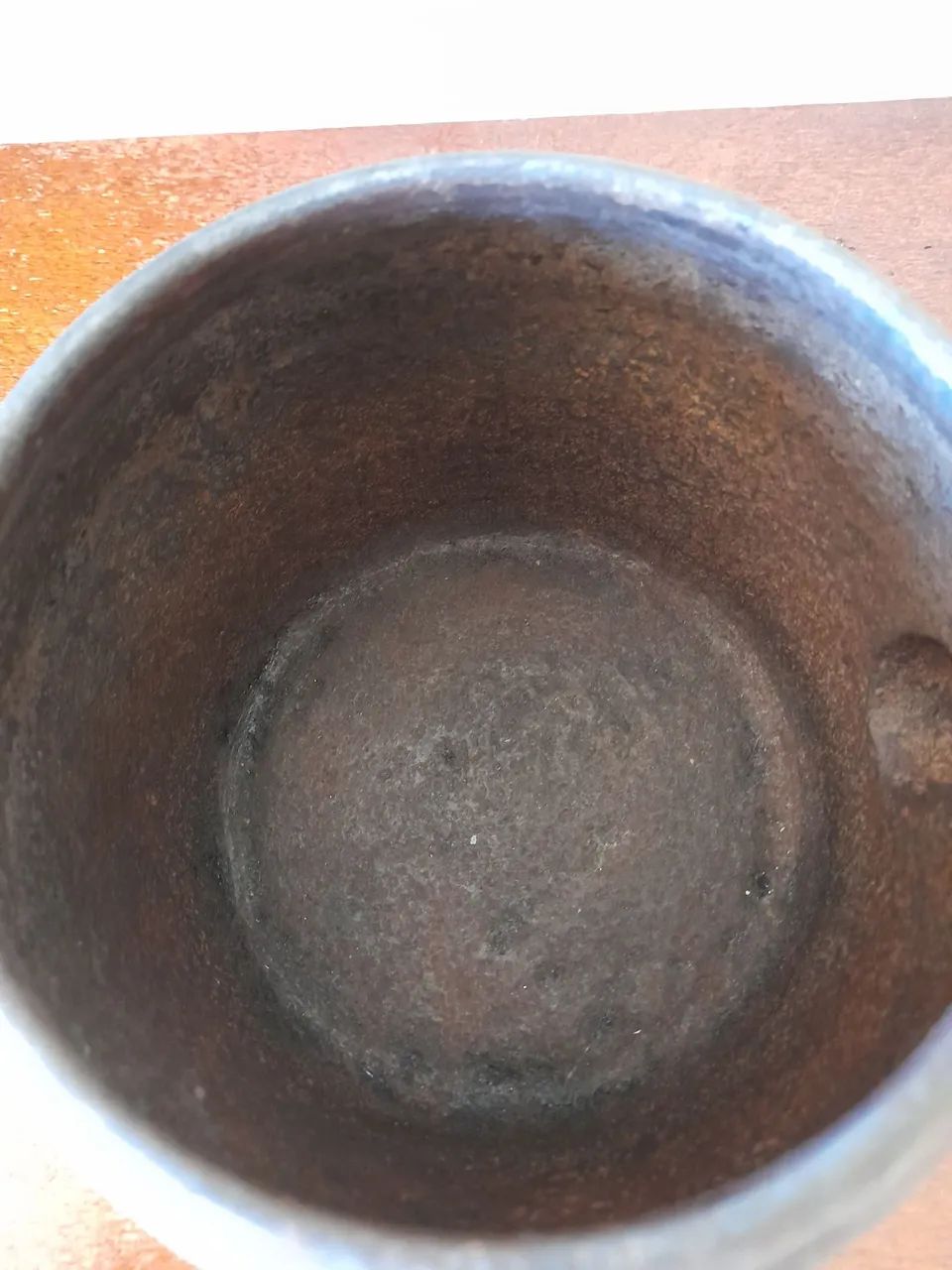 Chaleira de ferro antiga - Foto 4