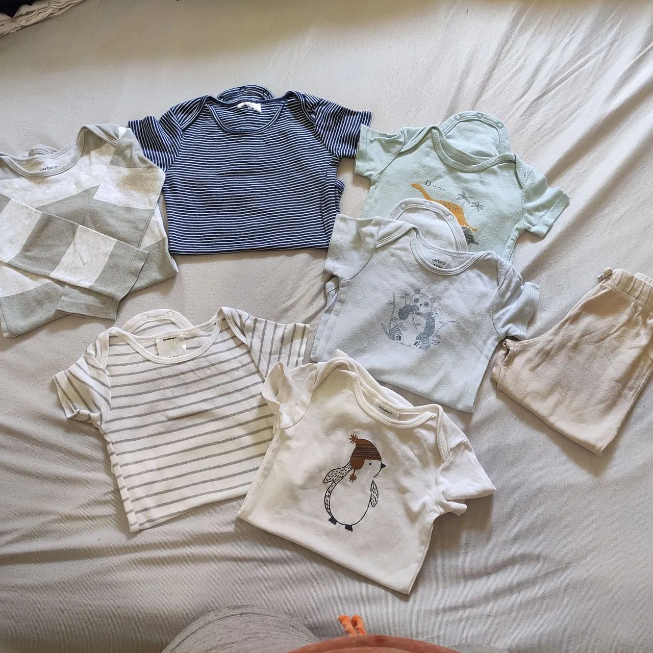 Lote body Carter's menino ( todos por 38,00)