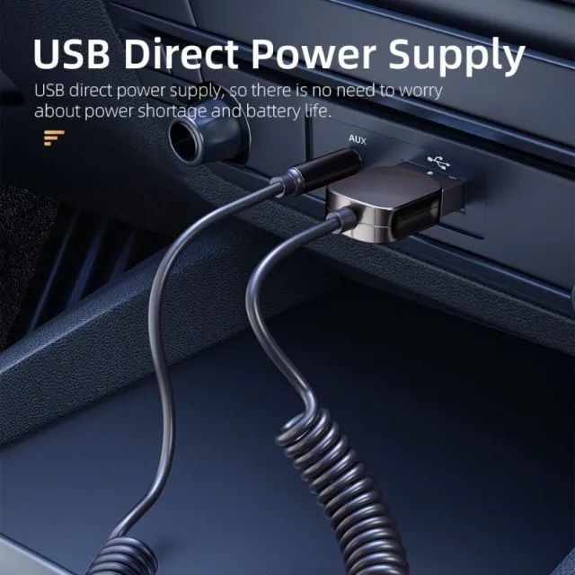 Adaptador Bluetooth Veicular Essager 5.0 Usb P2  Som Automotivo - Foto 2