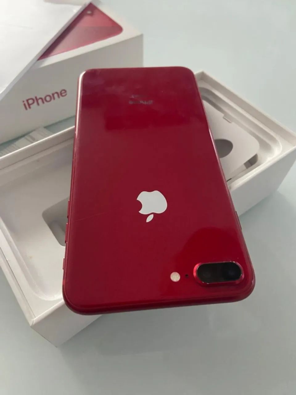 iPhone 8 Plus - vermelho - Celulares e Smartphones - Escola
