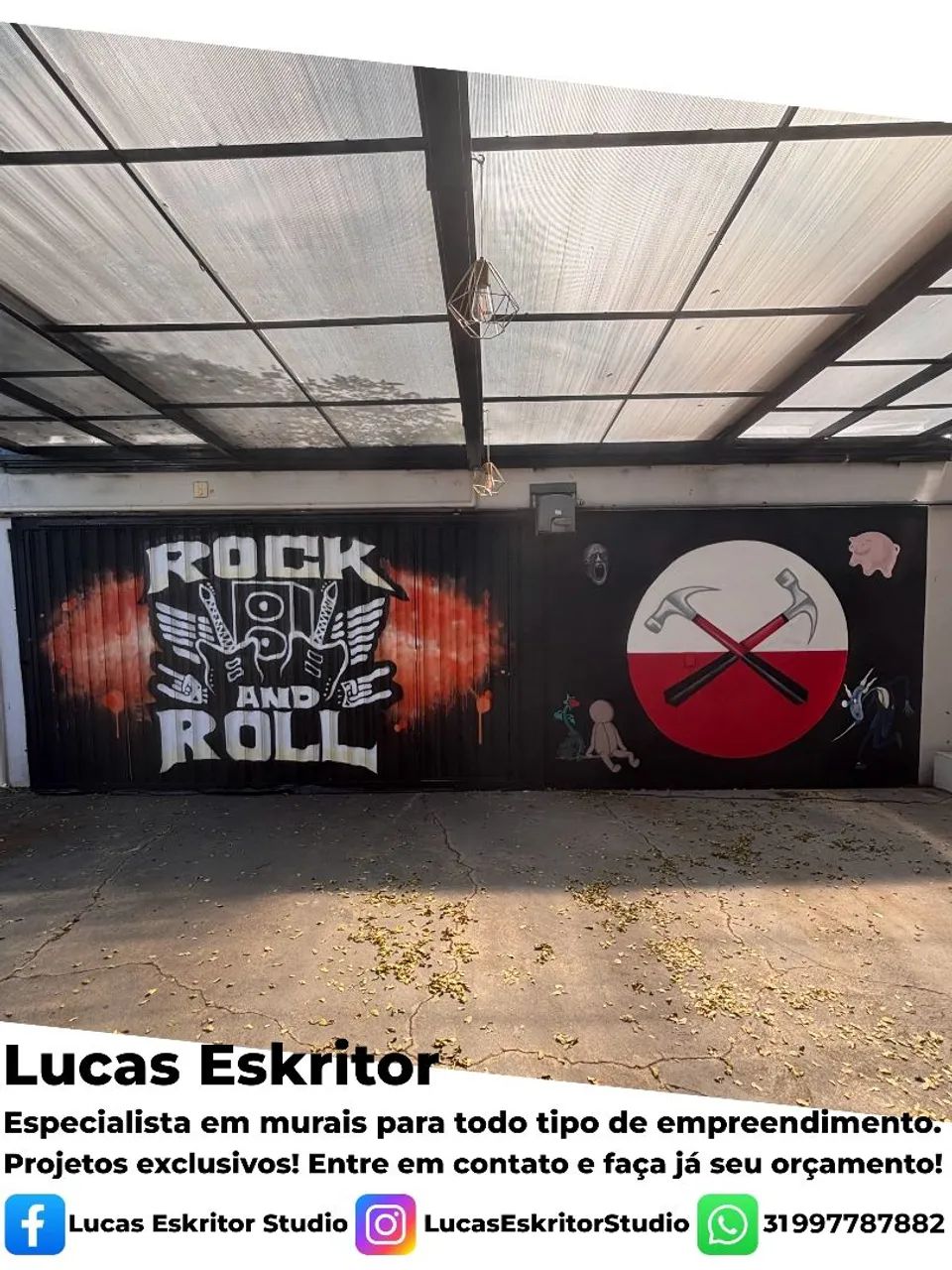 Pintura artística de murais para residências e comércios  - Foto 3