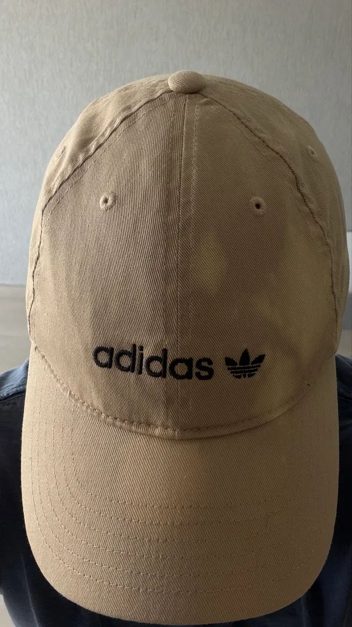Boné Adidas original - Bege - Foto 2