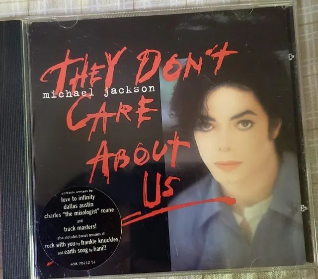 CD Single Michael Jackson They Don't Care about us - CDs, DVDs etc