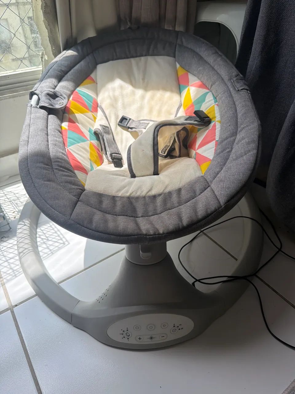 Cadeirinha elétrica de bebê  - Foto 2