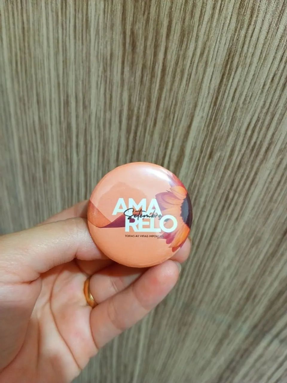 Botton Setembro Amarelo - Foto 3