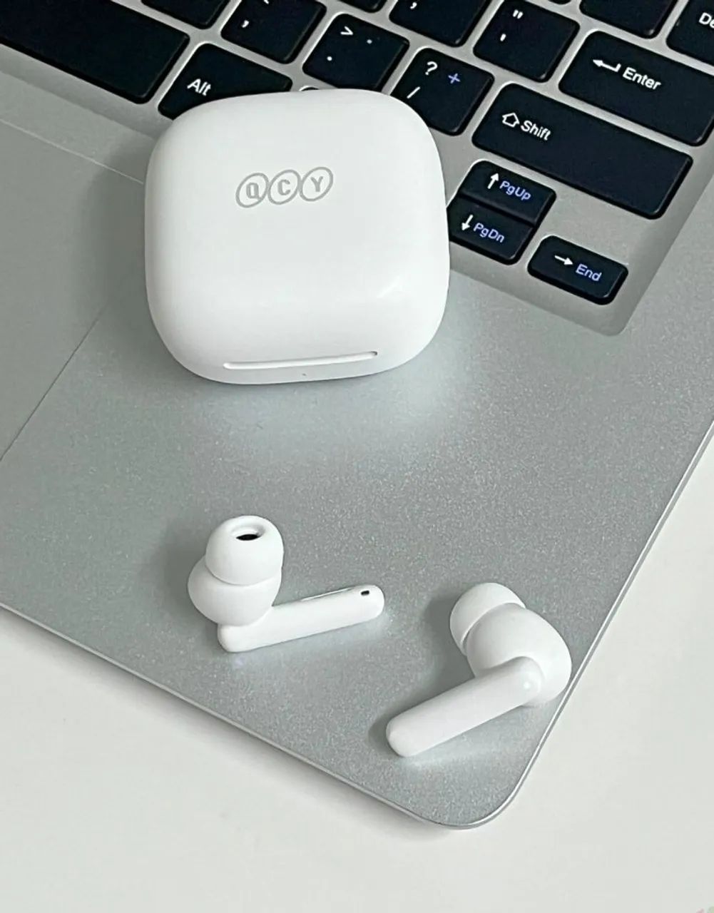 Fone Bluetooth tws Qcy T13 ANC game com 4 microfone - Foto 3