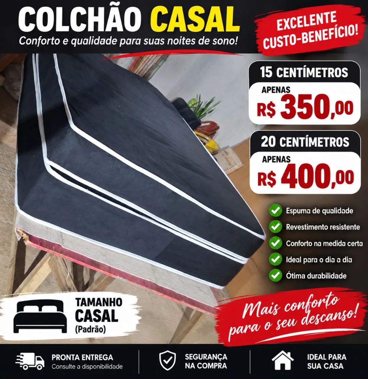 Colchões casais 