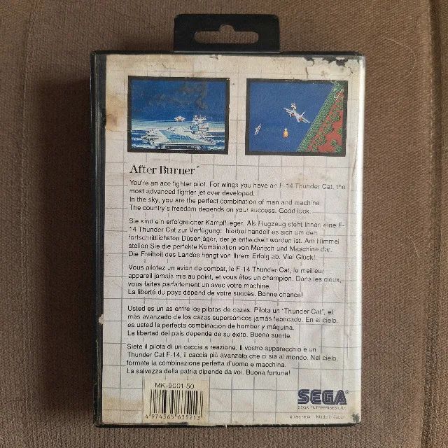 After Burner Master System Original com Estojo - Foto 2