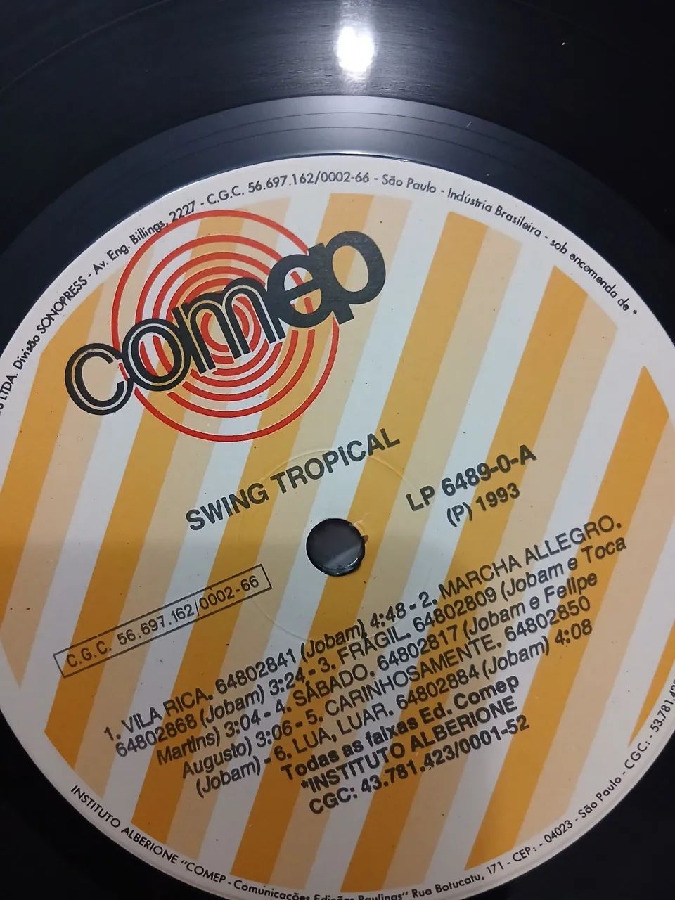 Lp maestro jobam "swing tropical " usado  - Foto 4