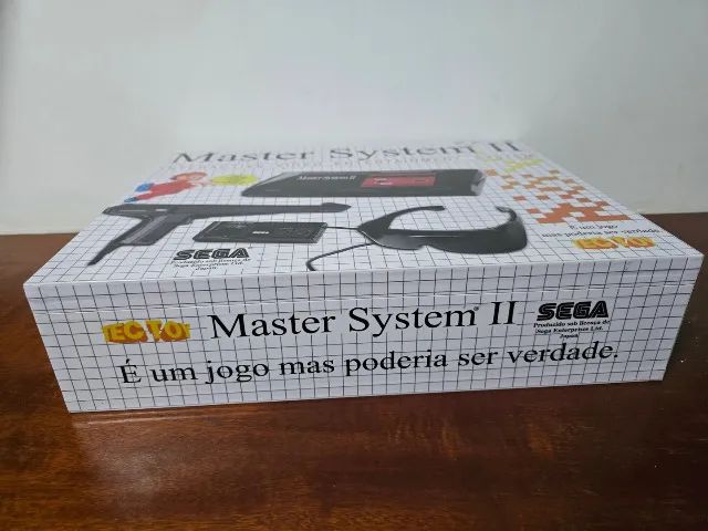 Caixa de madeira Master System 2