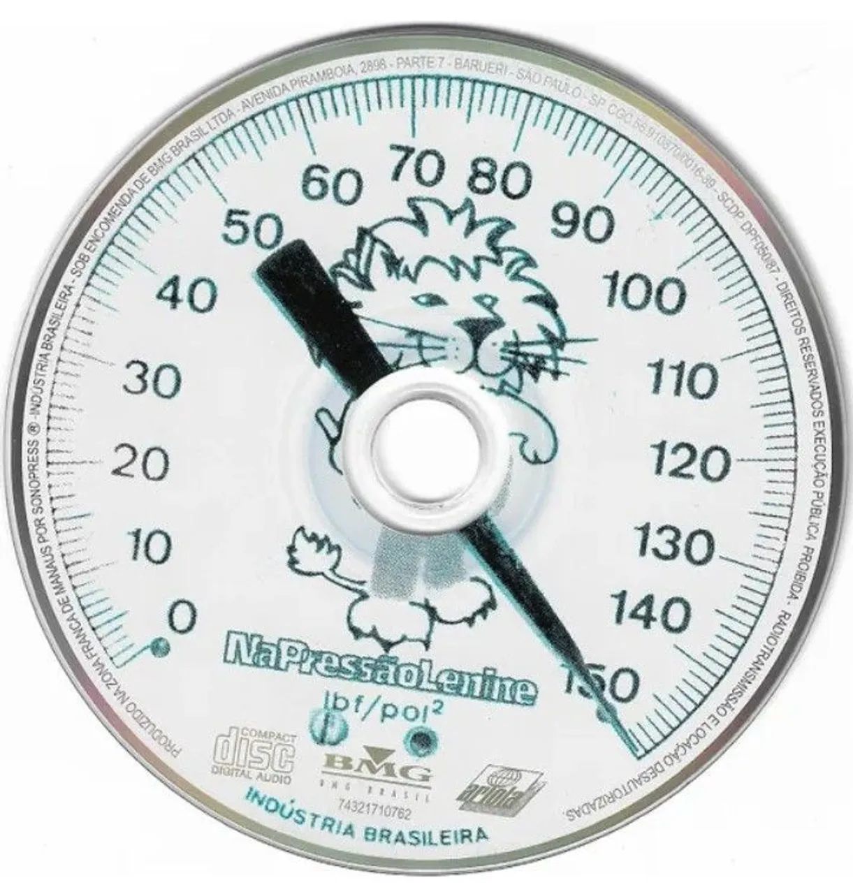Cd Lenine, Na Pressão. - Foto 3