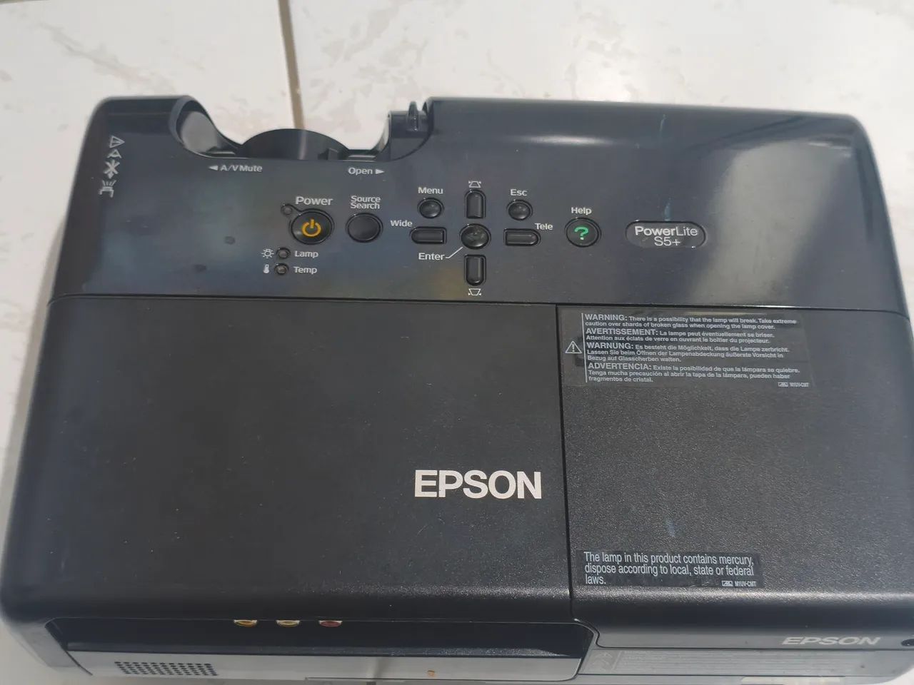 Projetor Epson PowerLite S5+ - Foto 2