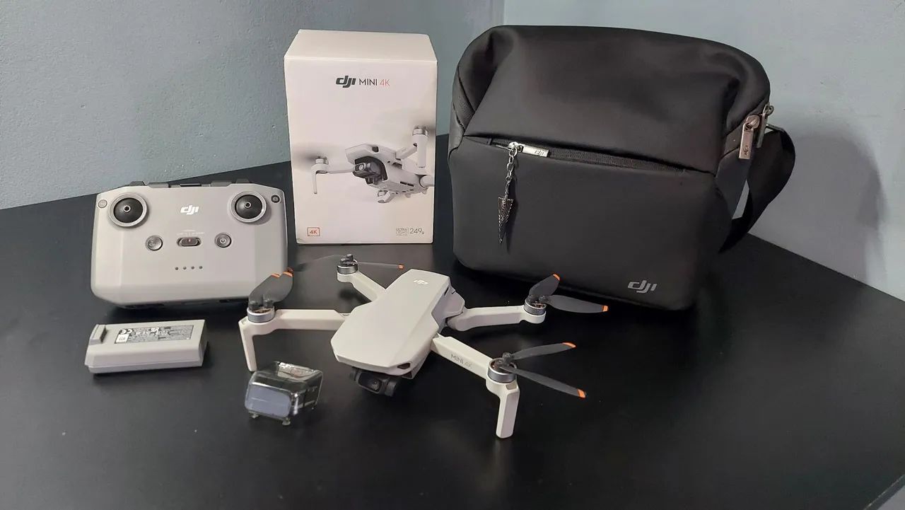 Drone Dji Mini 4k Zerado - Foto 5