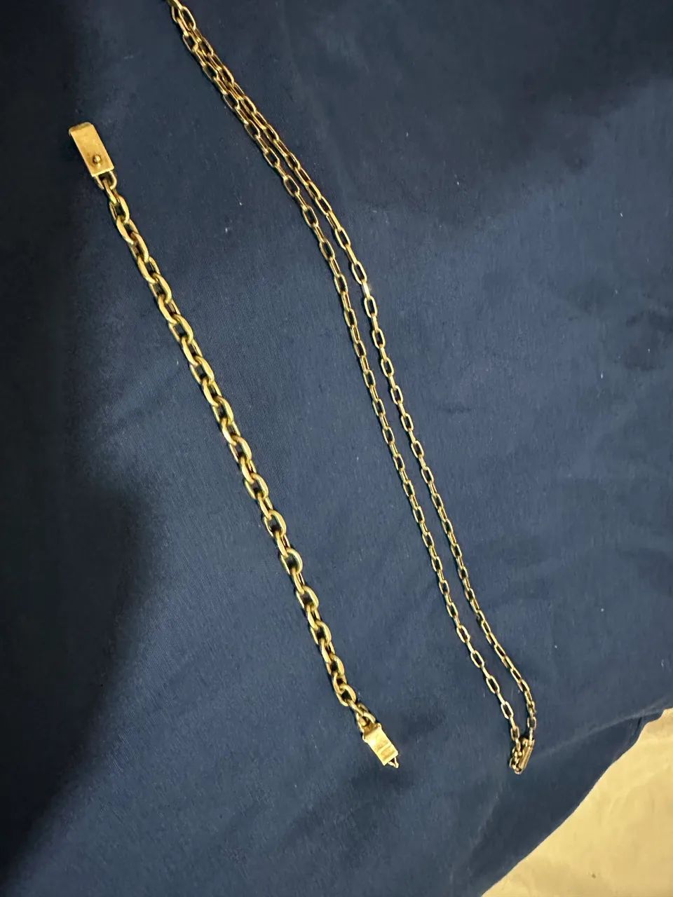 Vendo cordão e pulseira de ouro  - Foto 2