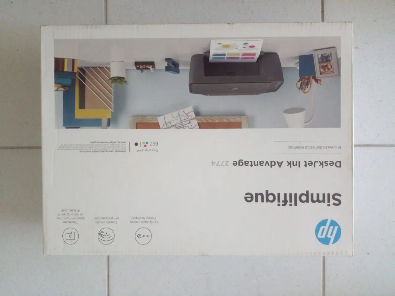 Impressora Hp ótimo estado Deskjet Ink advantage 2774 - Foto 2