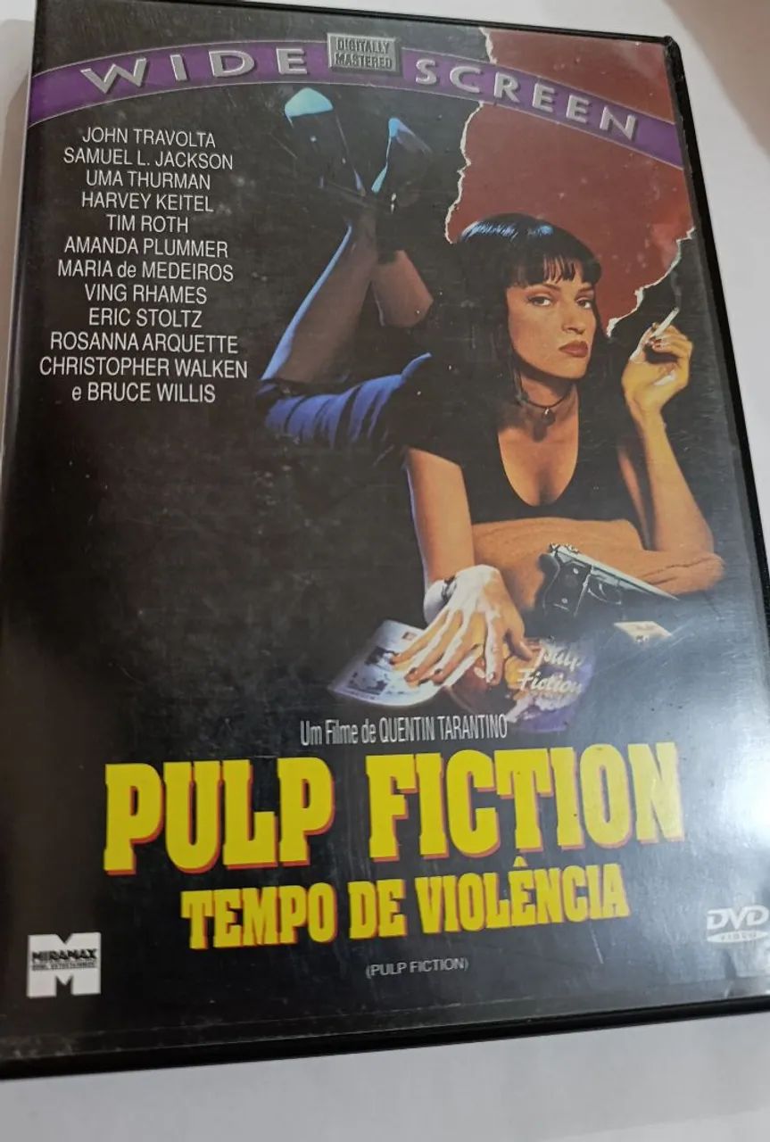 DVD Pulp Fiction Tempo de Violência