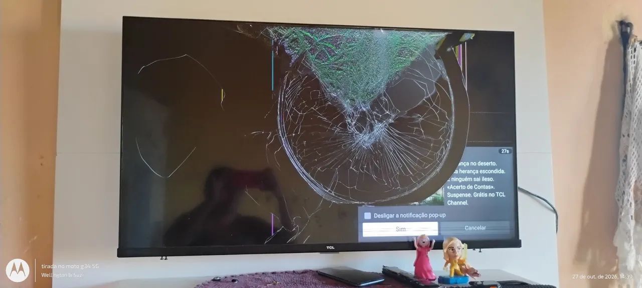 Tv 40 polegadas TCL para retirada de peças  - Foto 2