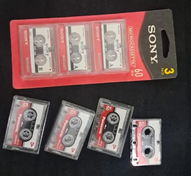2 Mini Gravadores + 7 fitas - Foto 4
