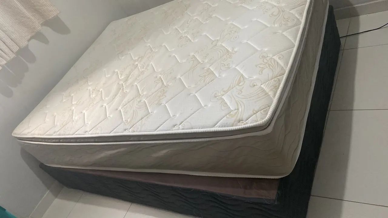 Colchao com box pillow top casal - Foto 3