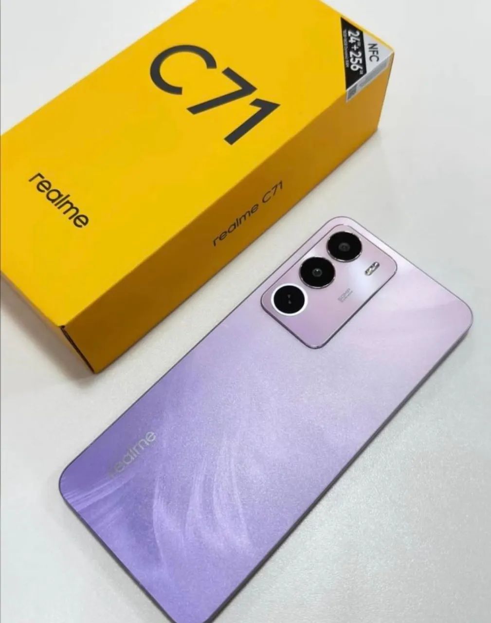 Celular Tooop - Realme C71 - 256Gb/8Ram + Roxo + entrega grátis 