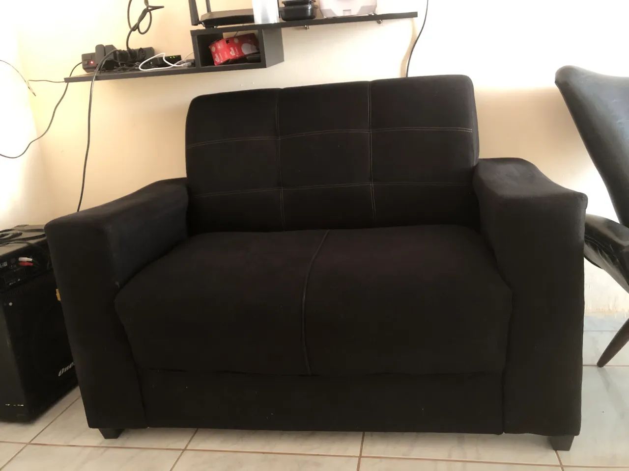 Sofá preto  - Foto 2