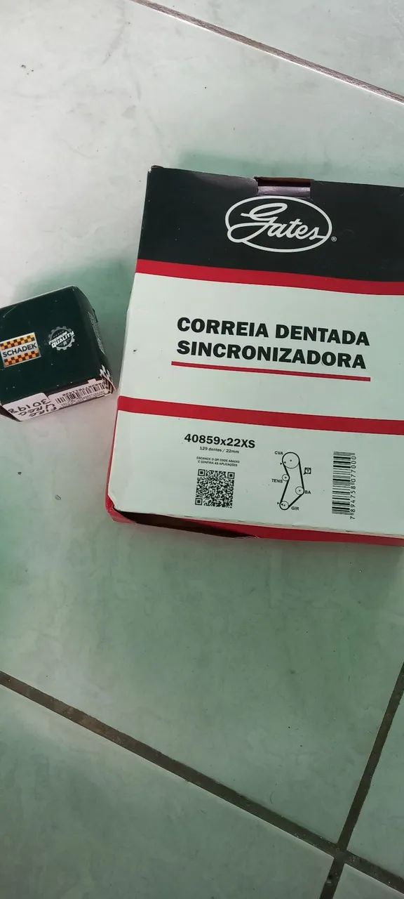 Correia dentada e tensor. Motor fire
