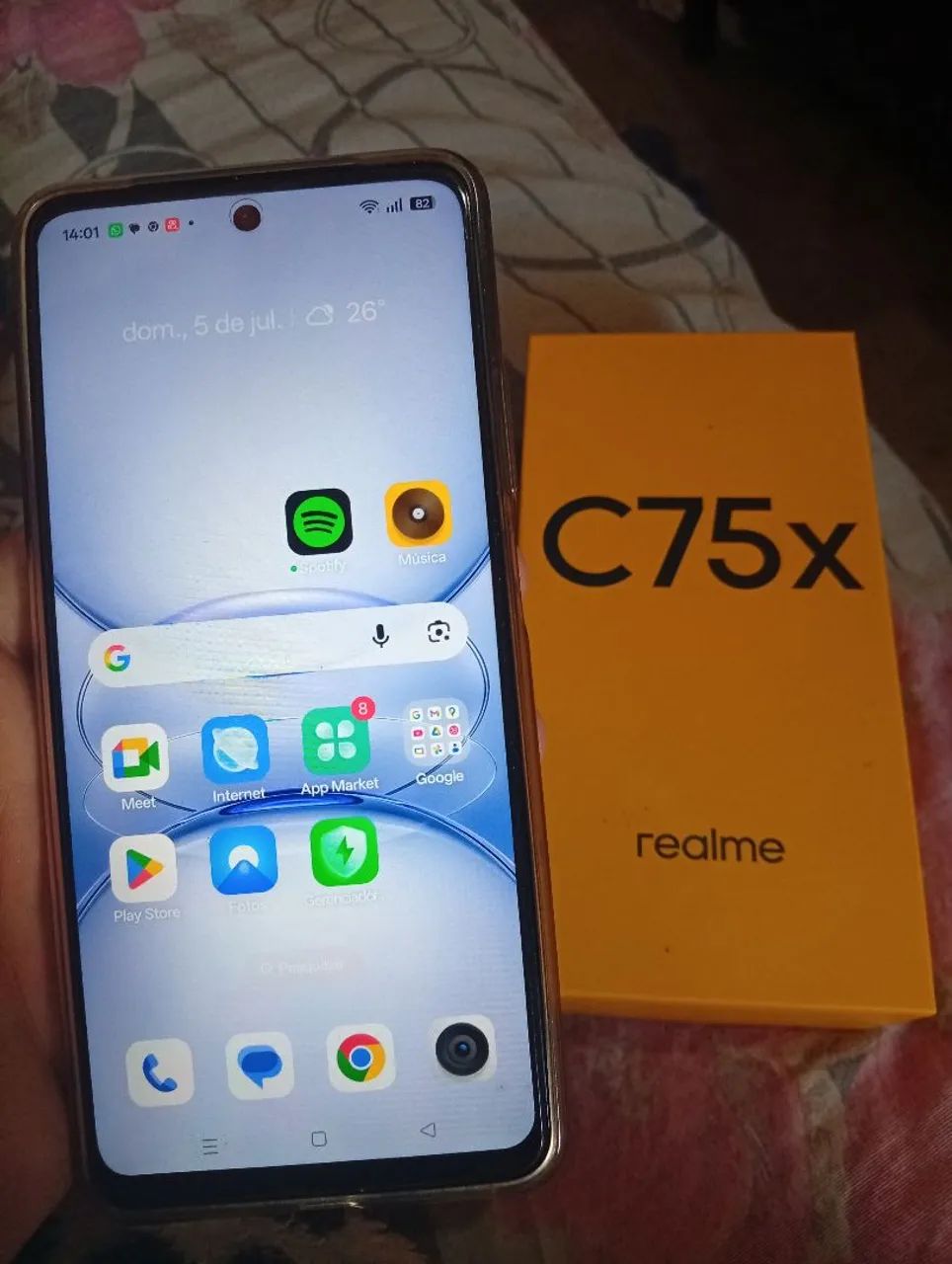 Vendo celular novo zero c75x whatsapp * - Foto 4
