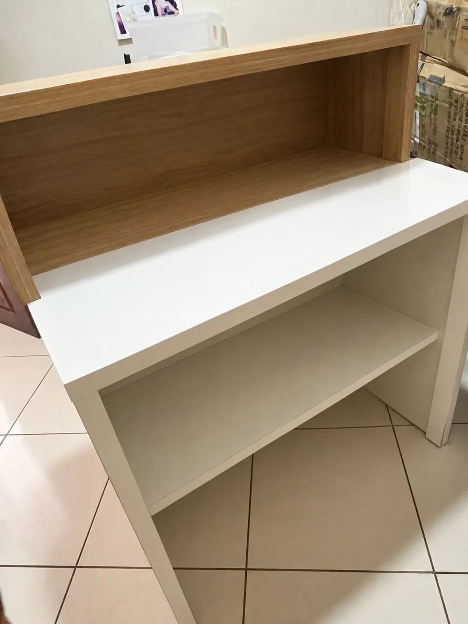Balcão bege com branco  - Foto 2