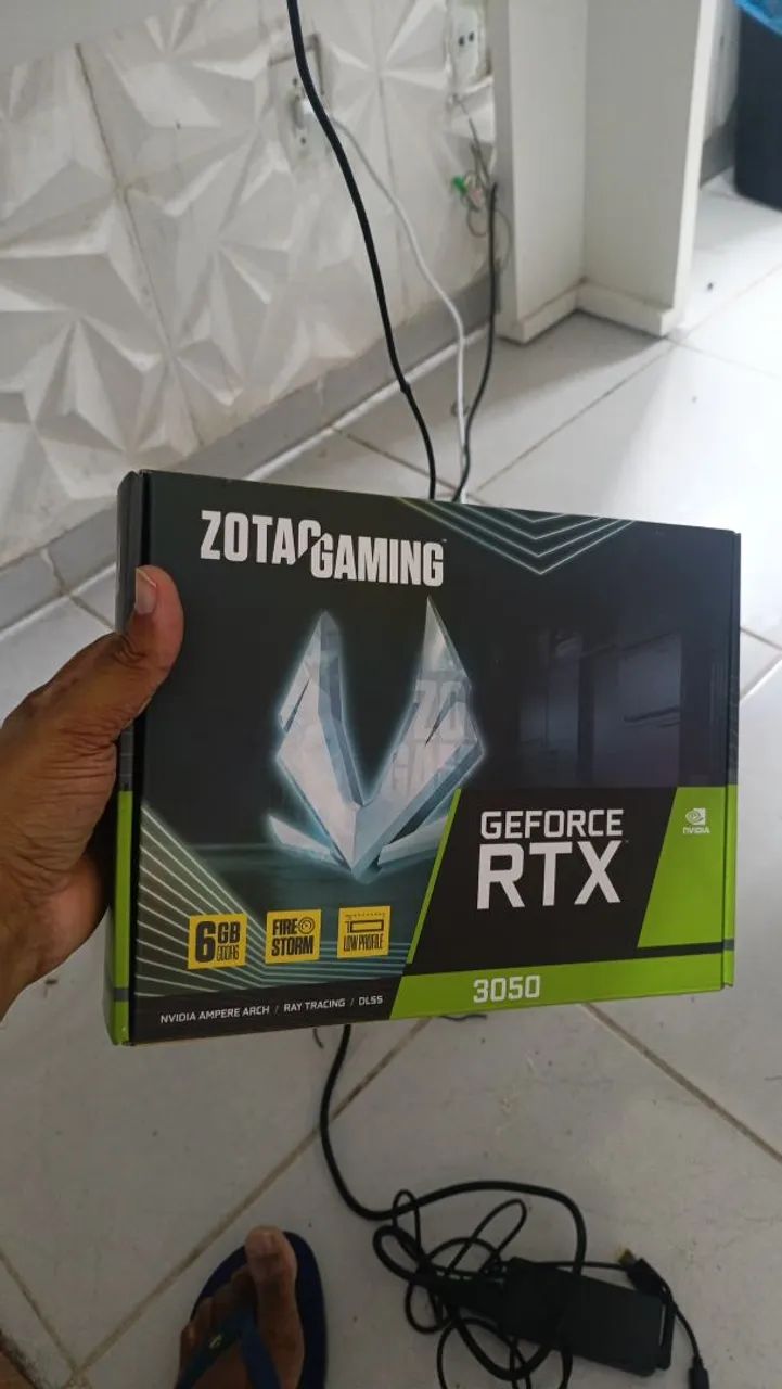 ? RTX 3050 ZOTAC 6GB GDDR6 - Muito Conservada!** - Foto 2