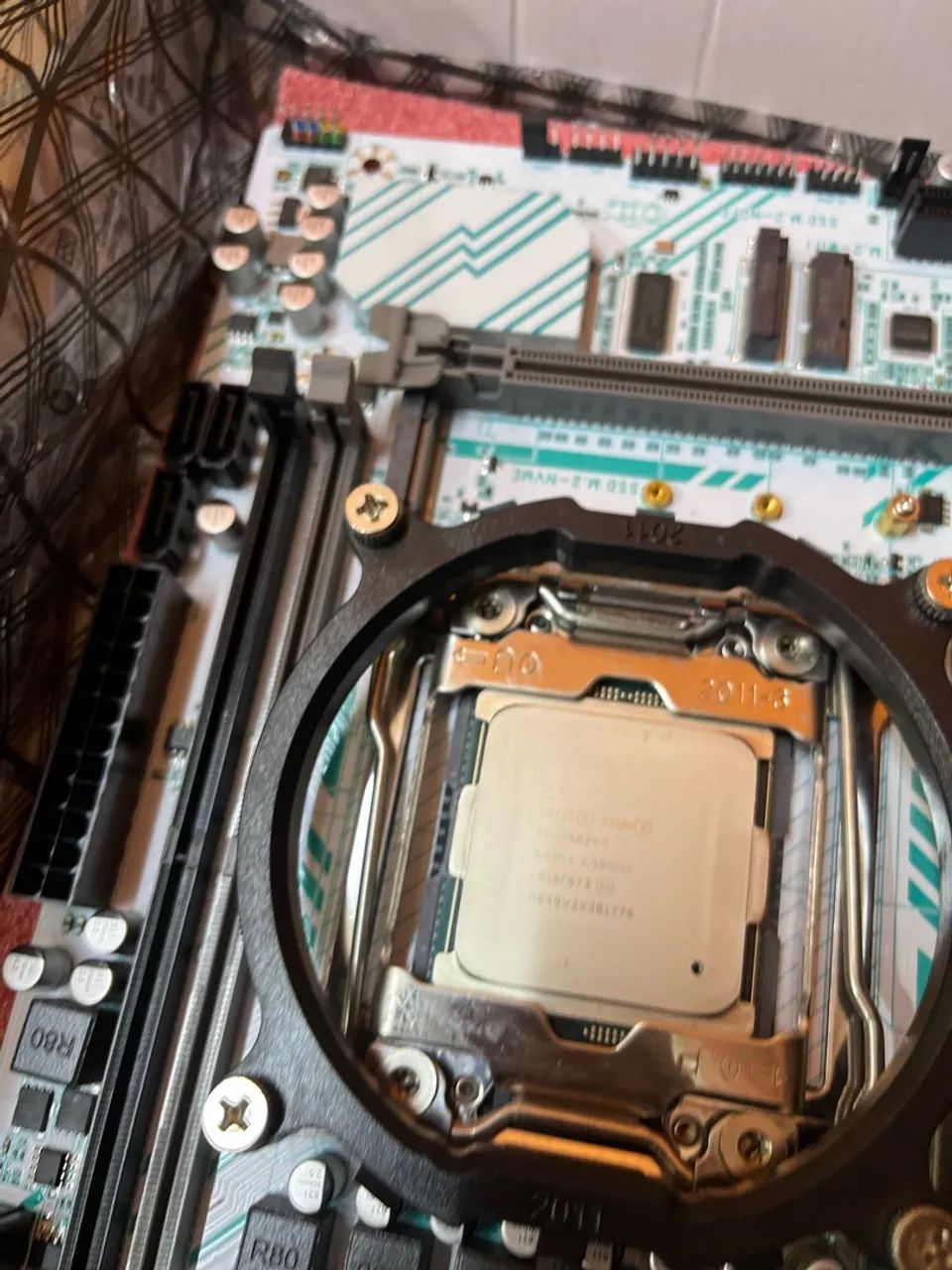 Placa mãe X99E com processador Intel Xeon E5 - Foto 5