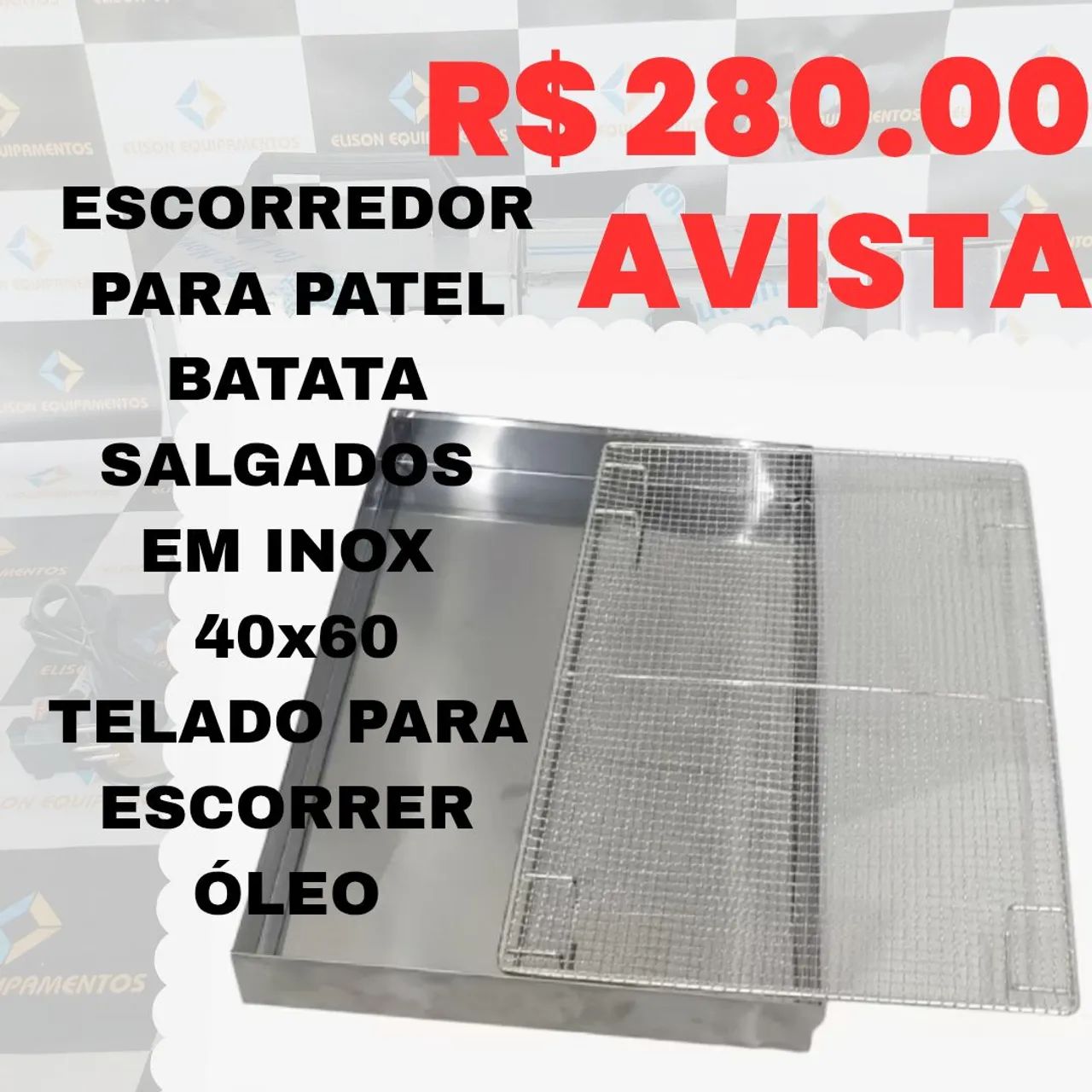 Escorredor de pastel, batata 