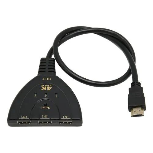 Cabo Splliter Switcher HDMI 1 X 3 - Foto 2