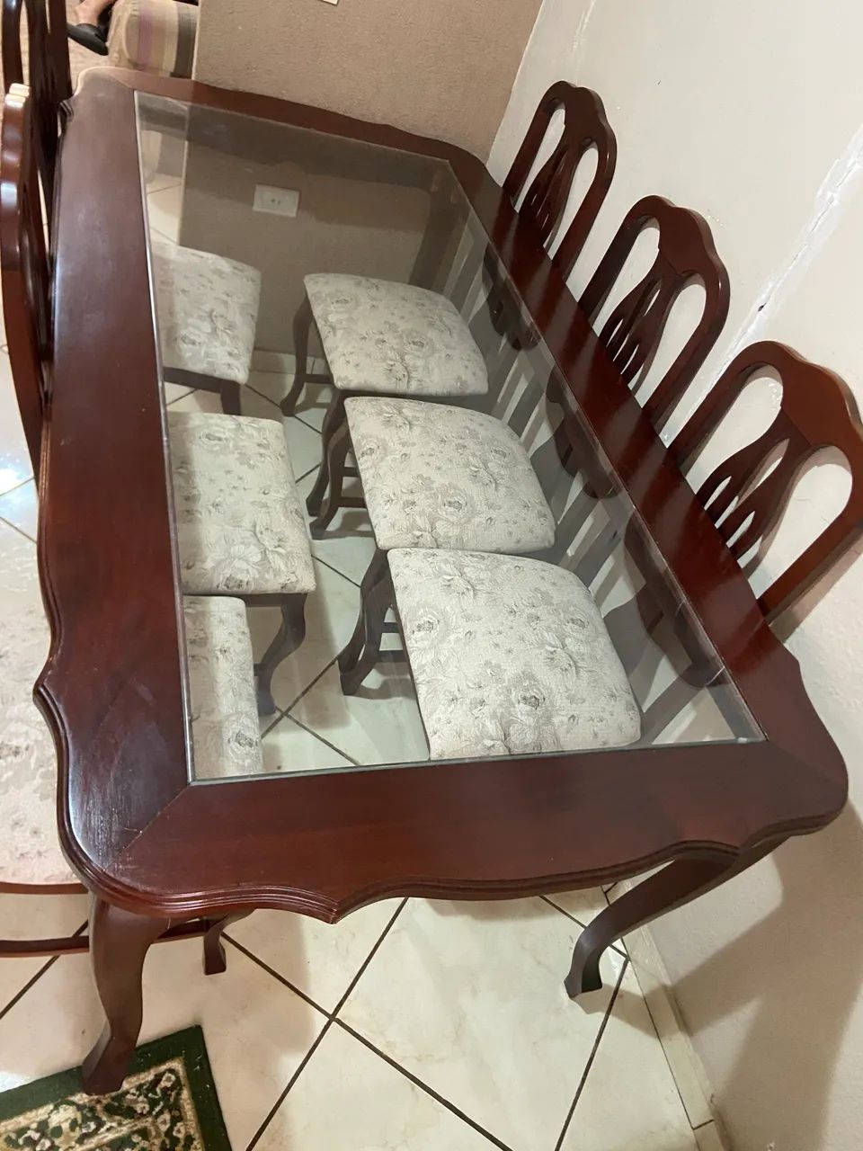 Mesa de jantar com 6 cadeiras  - Foto 3