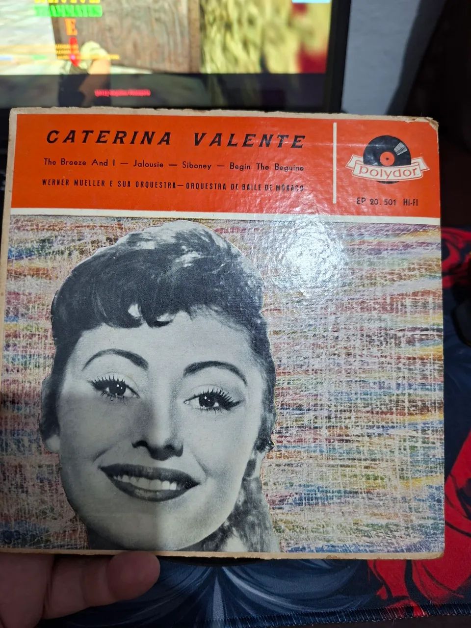 Caterina Valente - The Breeze And I compacto 7"