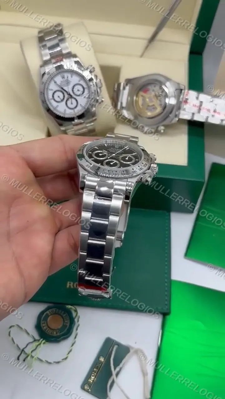 Rolex Daytona Fundo Transparente Automático 40mm - Foto 5