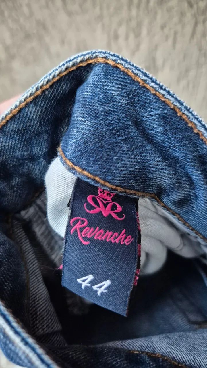 Saia jeans tam 44 marca revanche - Foto 5