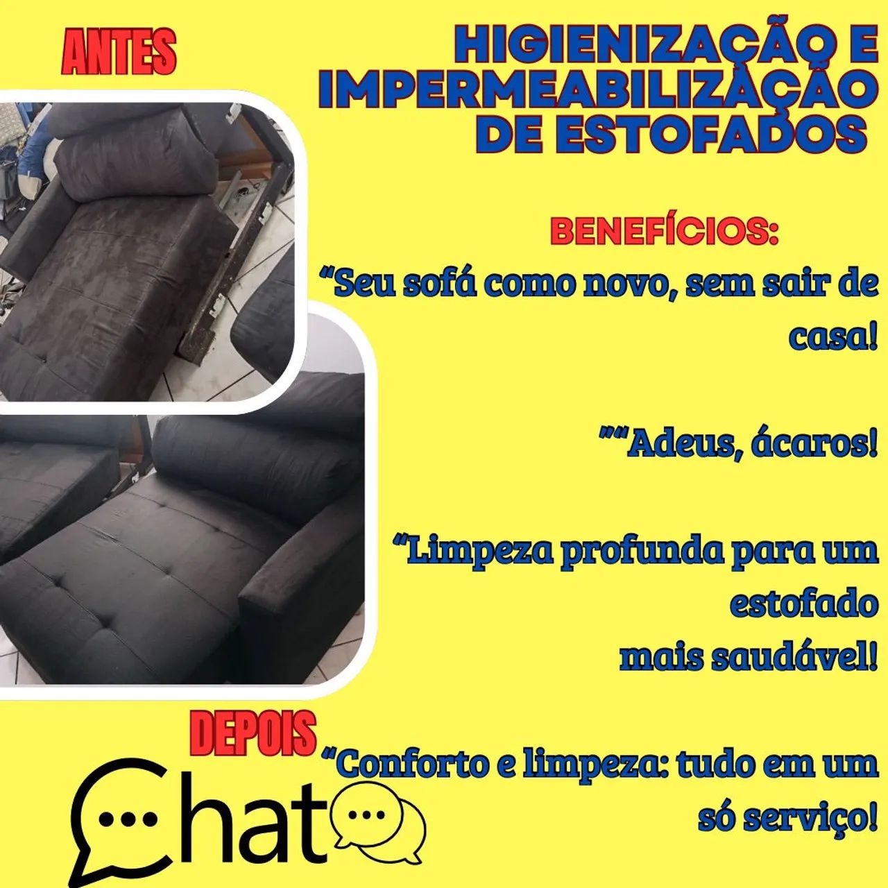 Lavagem de  Sofá 