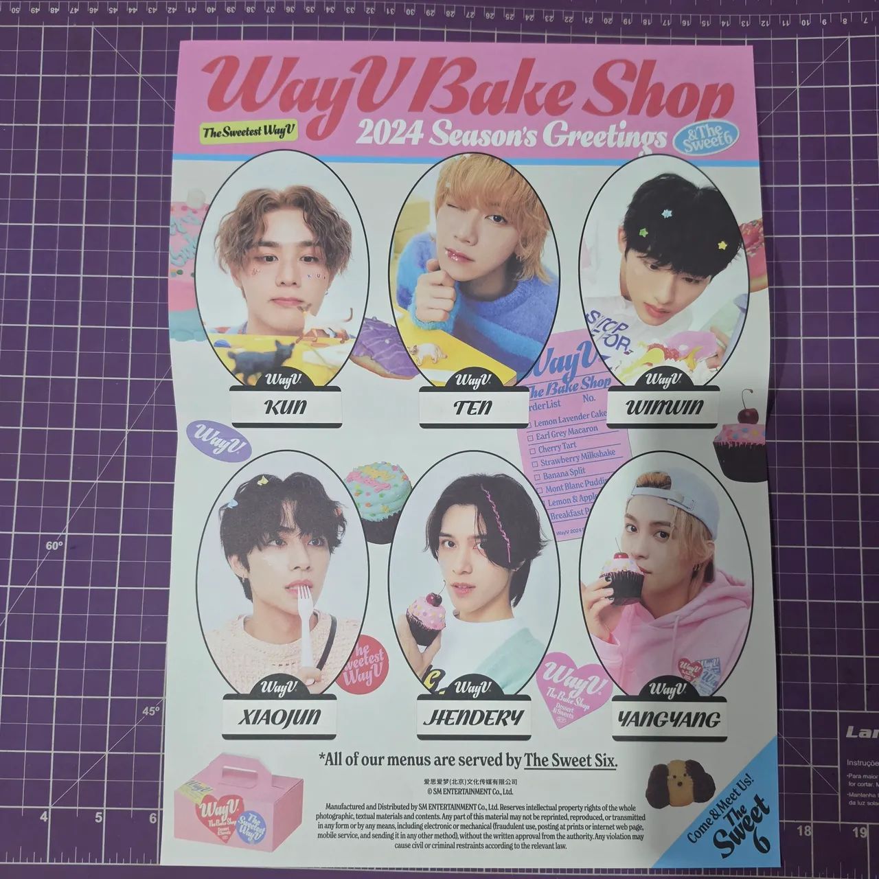 Outbox Seasons Greetings 2024 Wayv Kpop SM  - Foto 4