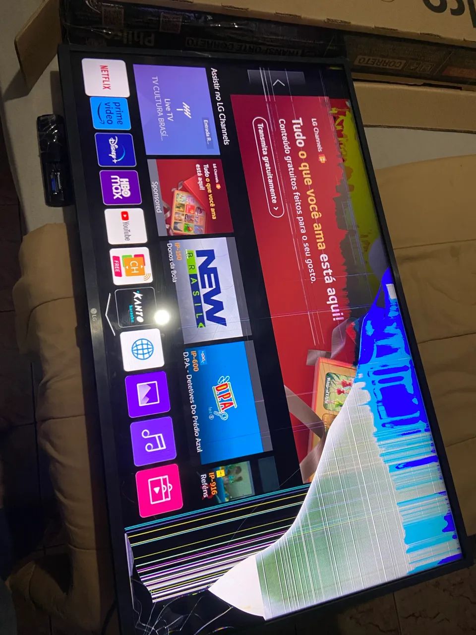 Televisão LG smart 43? com defeito na tela  - Foto 3