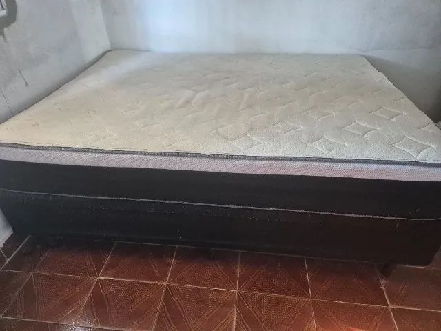 Cama box casal + colchão  - Foto 3