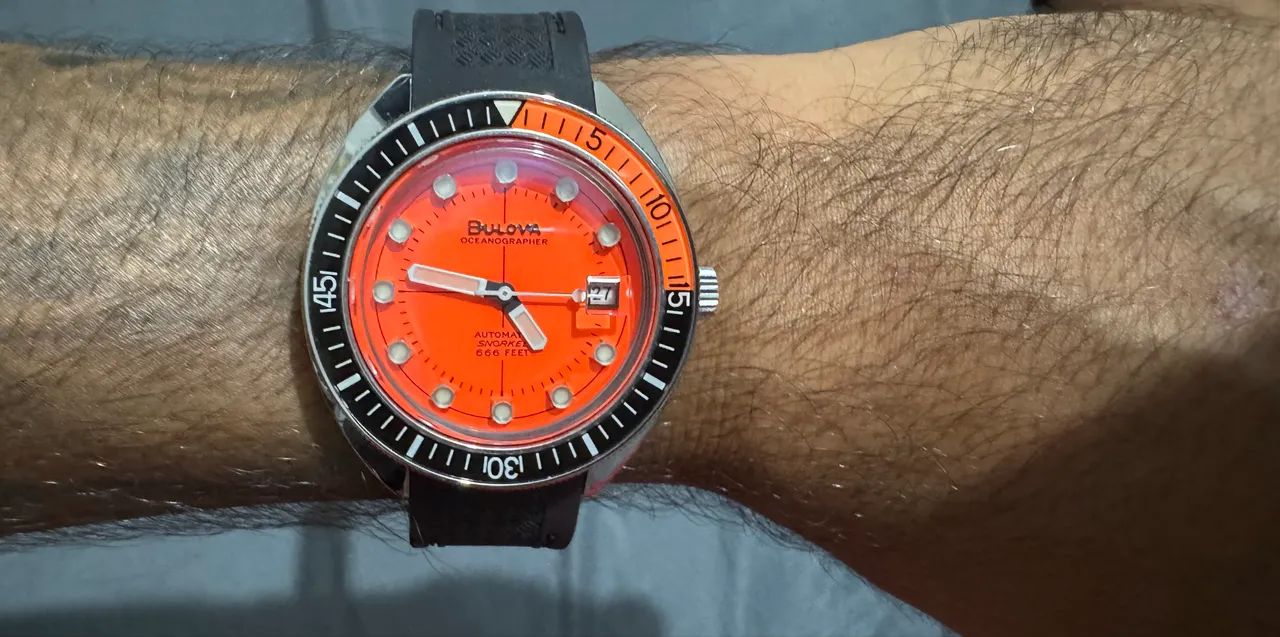 Bulova oceanographer devil diver