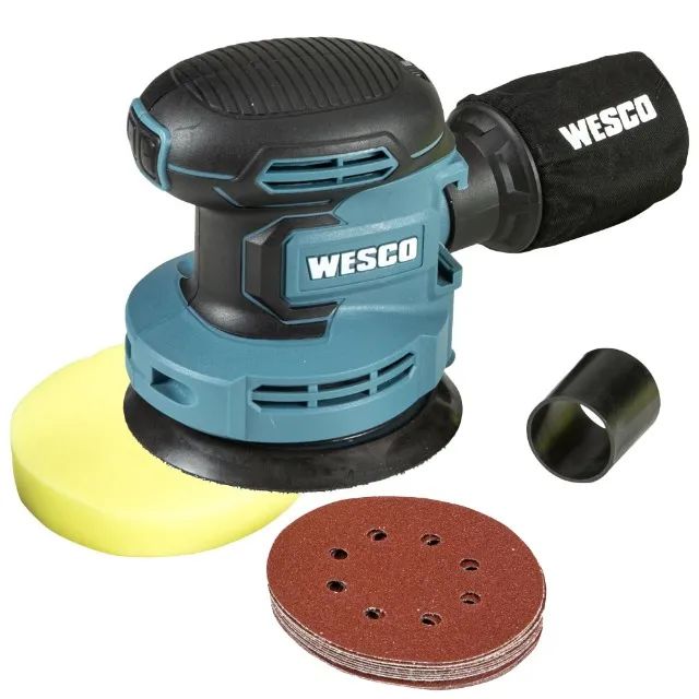 Lixadeira Roto Orbital à Bateria 18V Ws2302.9 Wesco - Foto 3
