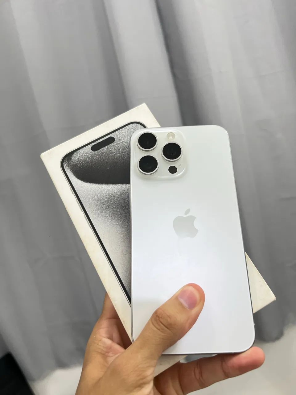 IPHONE 15 PRO MAX 256GB SILVER - Foto 5