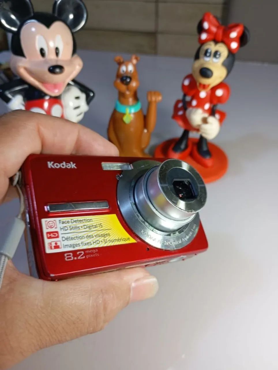 Câmera Digital Kodak EasyShare M863 Red 8.2mp - Linda!! - Câmeras