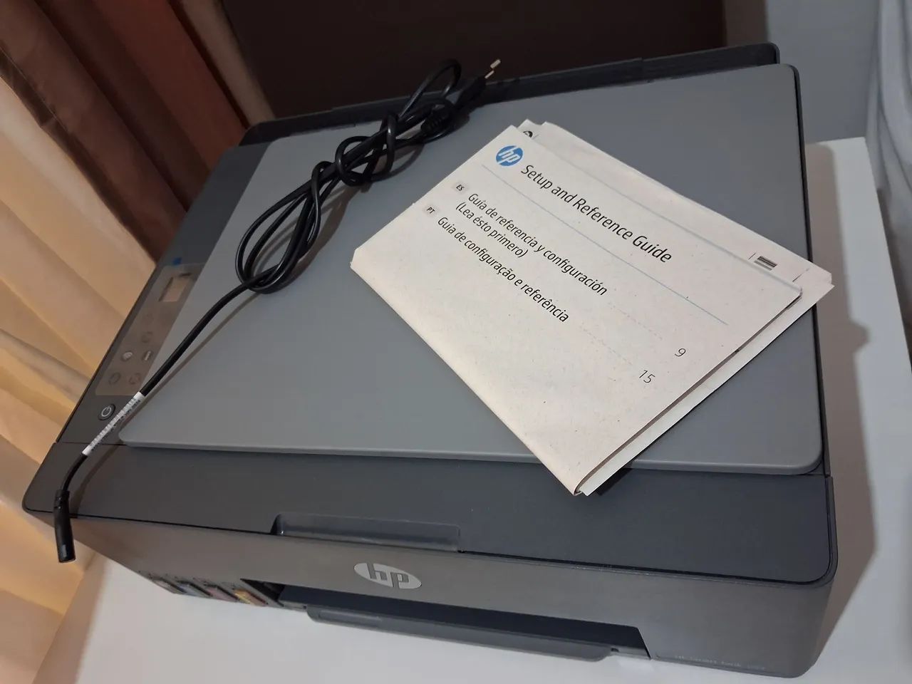 Impressora Multifuncional HP Smart Tank 584 - Preta - Foto 3