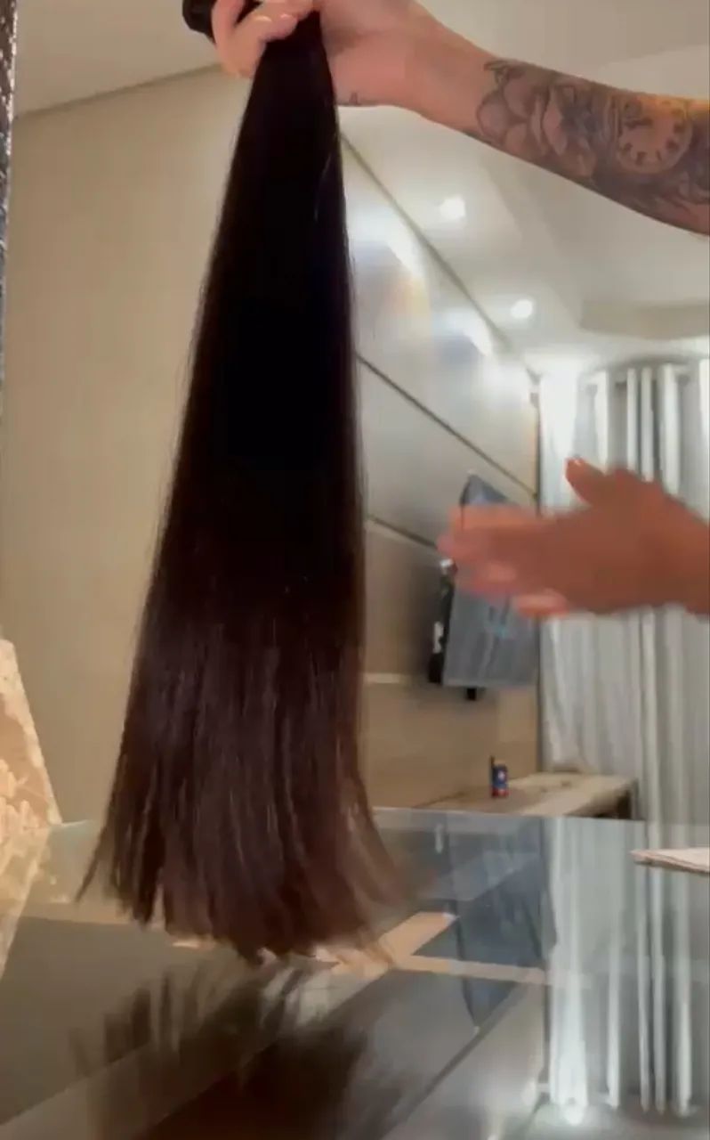 Cabelo brasileiro 55 cm - Foto 2