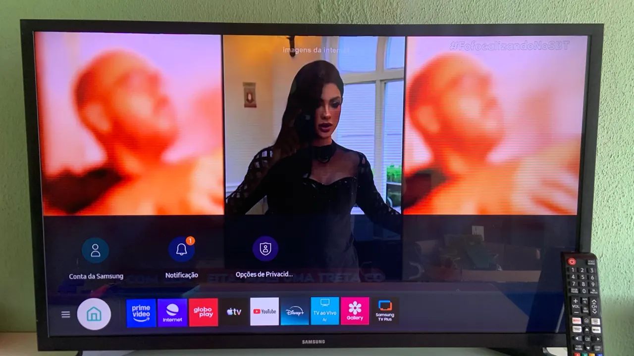 TV SMART SAMSUNG 32 POLEGADAS FUNCIONANDO 100%  - Foto 2