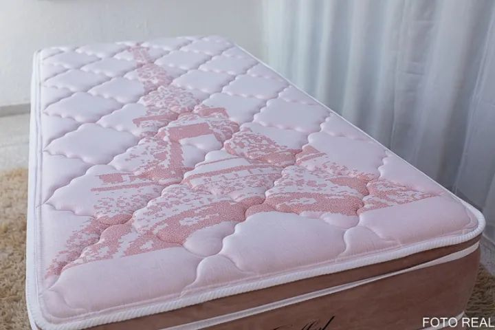 Colchão Eiffel Solteiro 88×188 com Molas Ensacadas Anjos - Foto 3