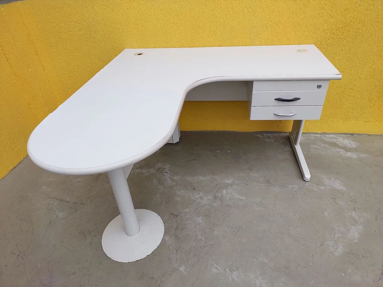 Mesa escritório em L  - Foto 3