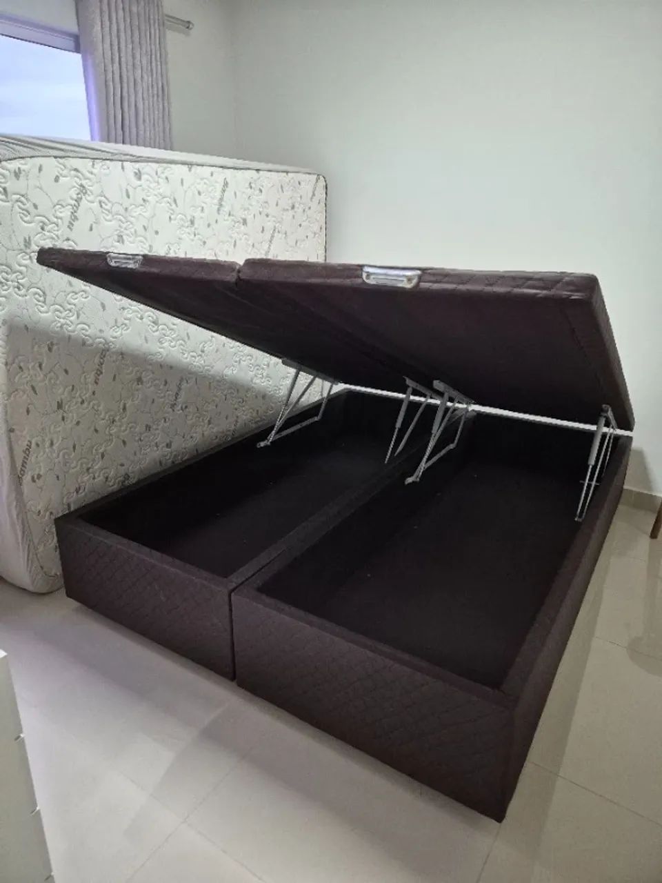 Cama box baú queen + colchão Emma one - Foto 2